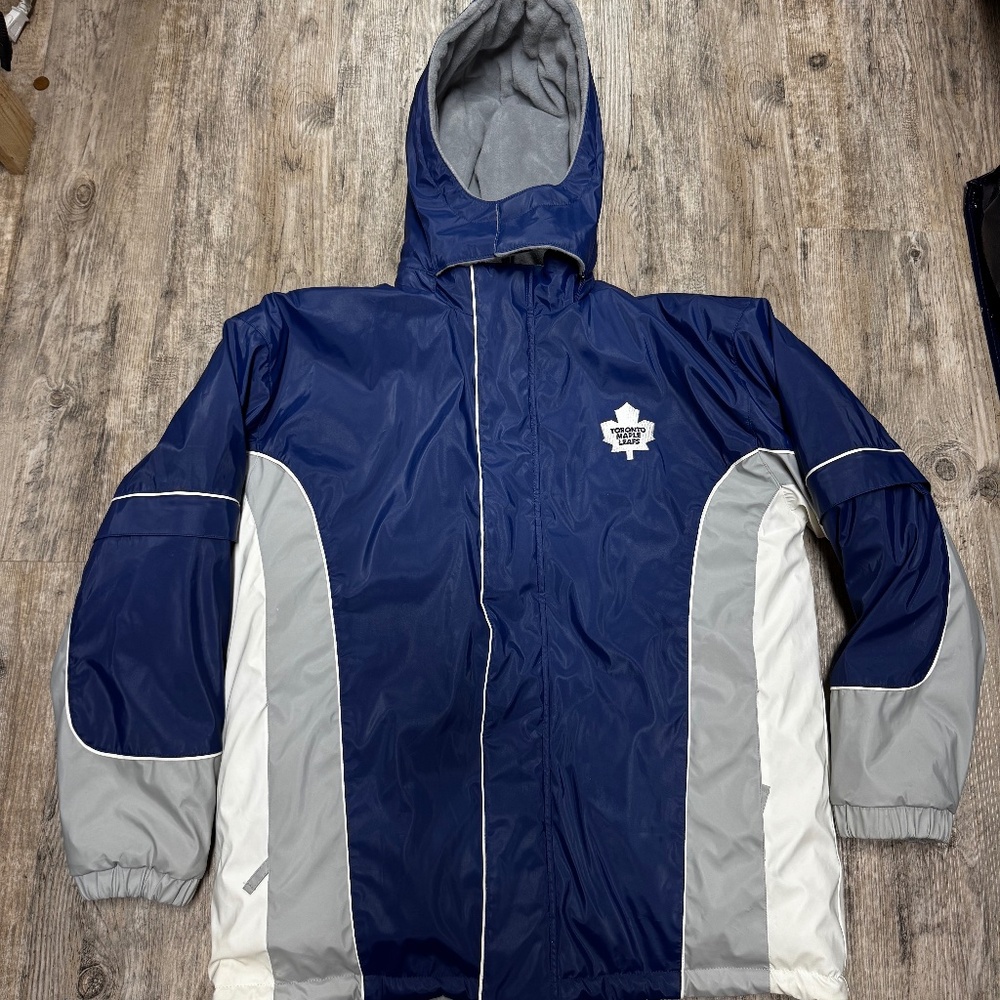 Vintage Reversible Toronto Maple Leafs Jacket